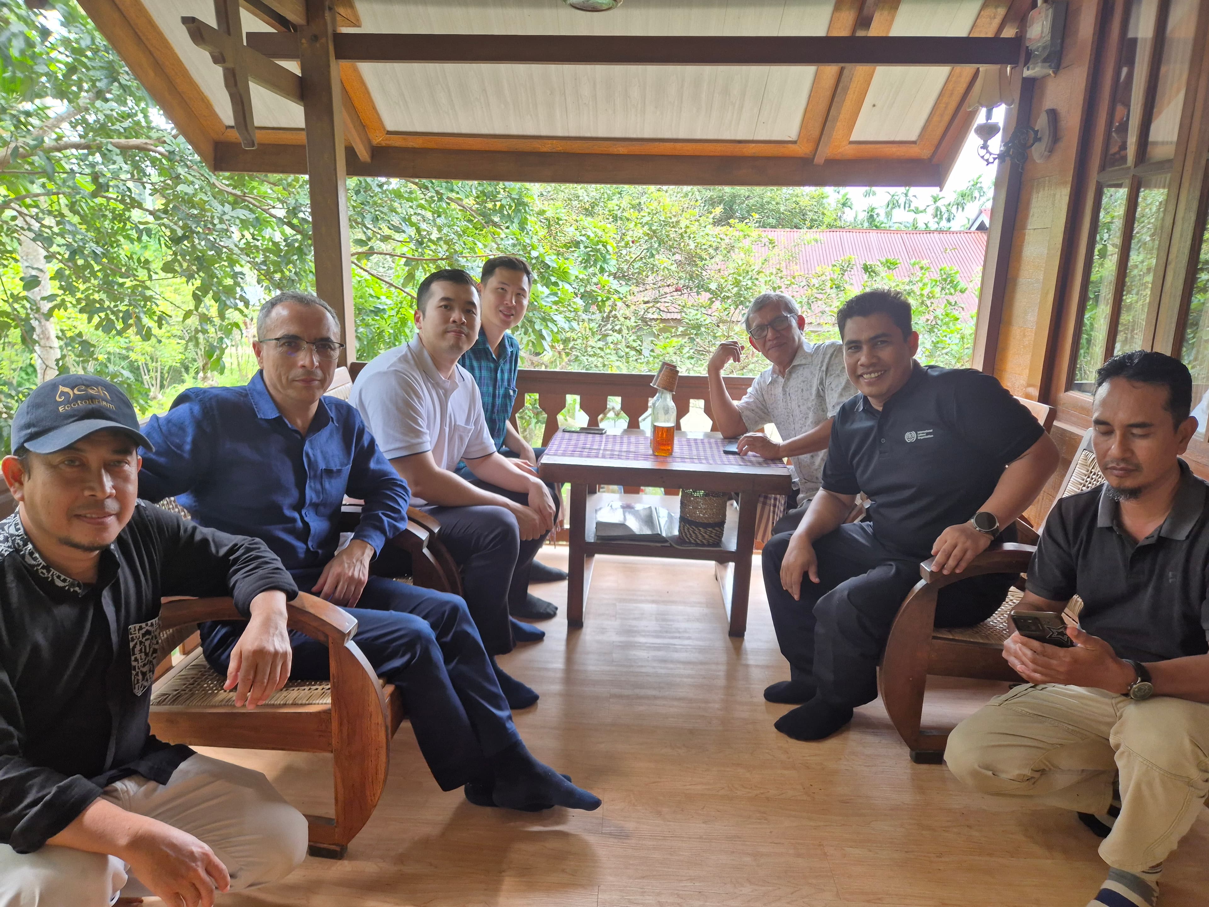 Plantation field visit