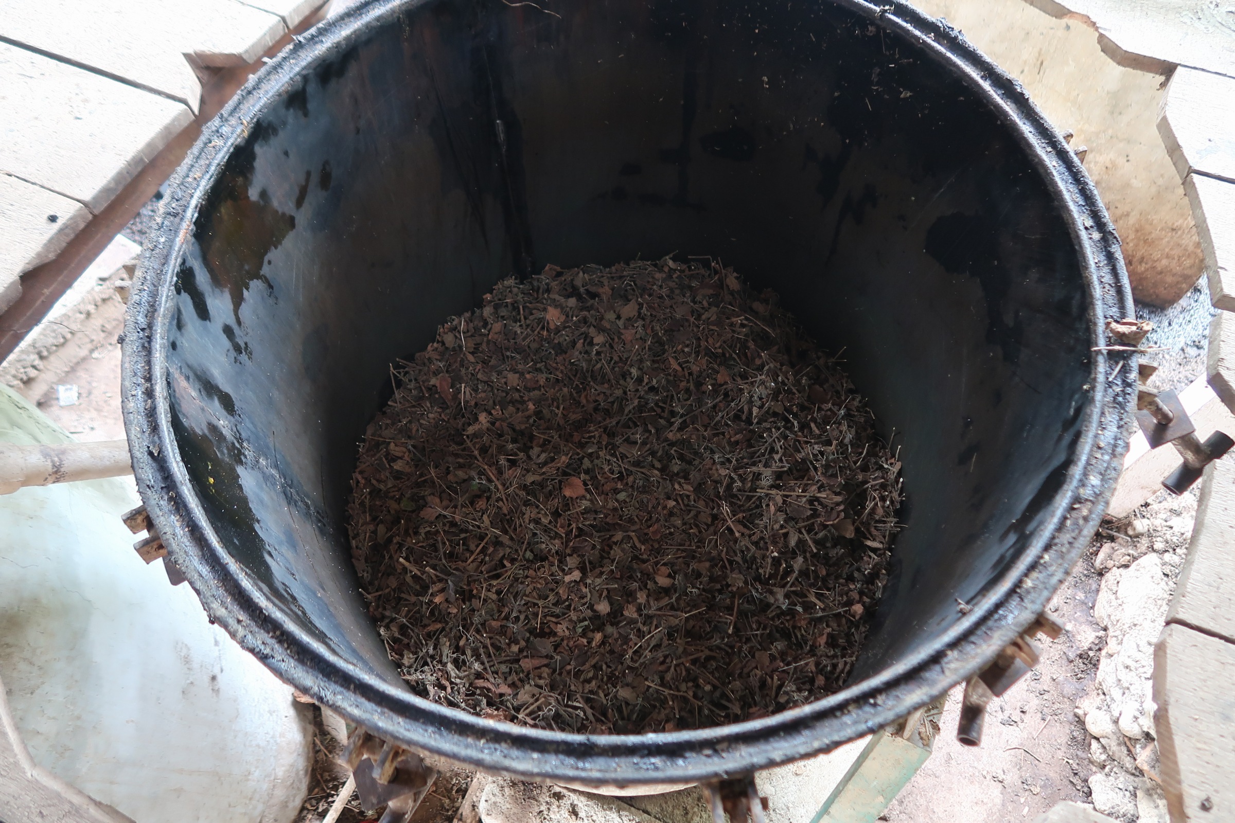 On-site distillation